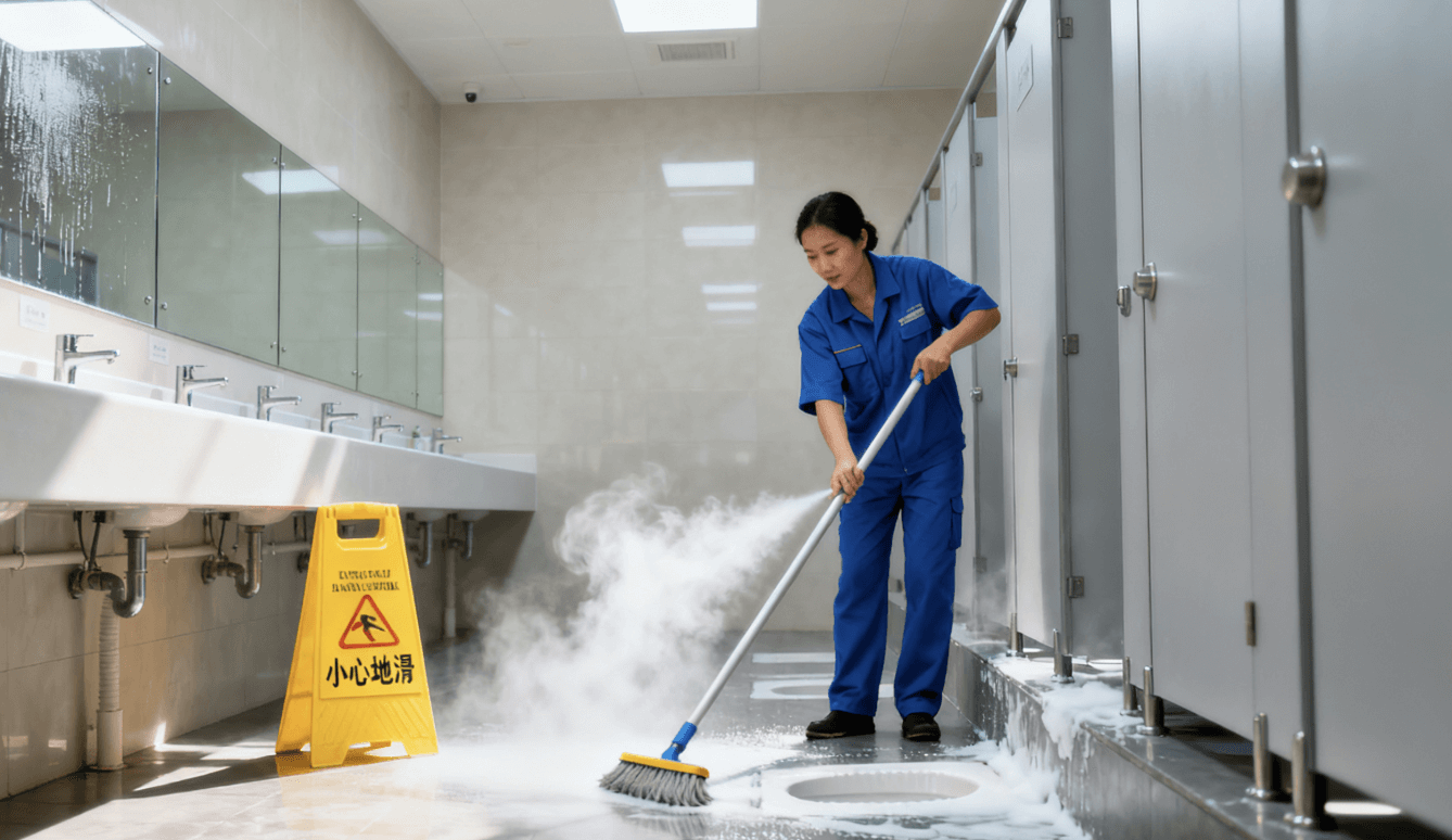 公共厕所清洁